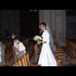 thumbnail Sortie de l'église - Les mariés